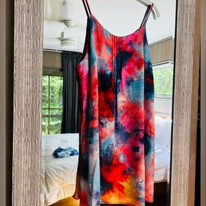 Boutique Multi Colored Dress Size L